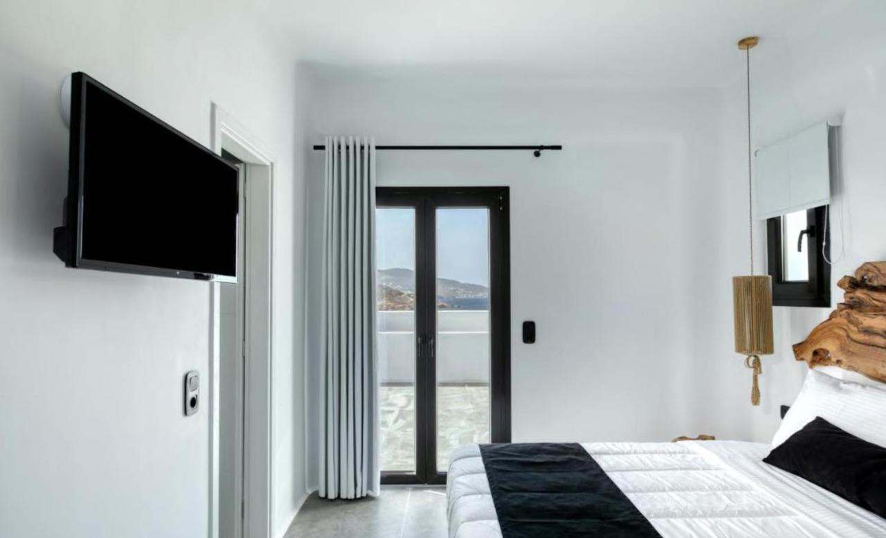 Black And White Villas Ftelia - Mykonos Mykonos Town Exterior foto