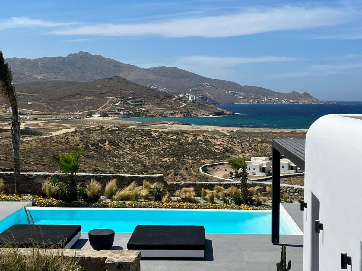 Black And White Villas Ftelia - Mykonos Mykonos Town Exterior foto