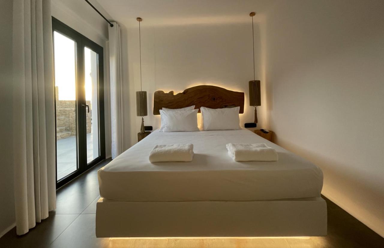 Black And White Villas Ftelia - Mykonos Mykonos Town Exterior foto