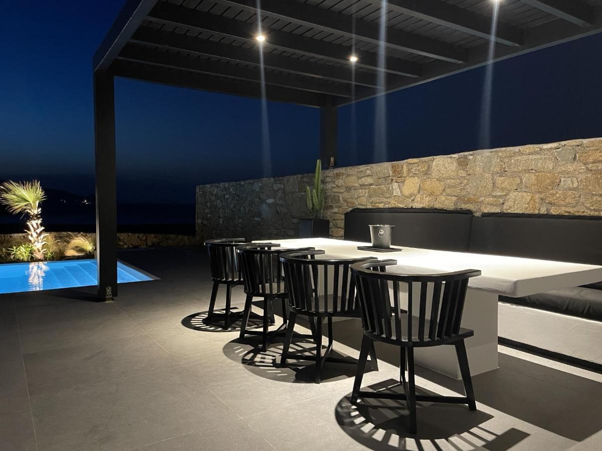 Black And White Villas Ftelia - Mykonos Mykonos Town Exterior foto