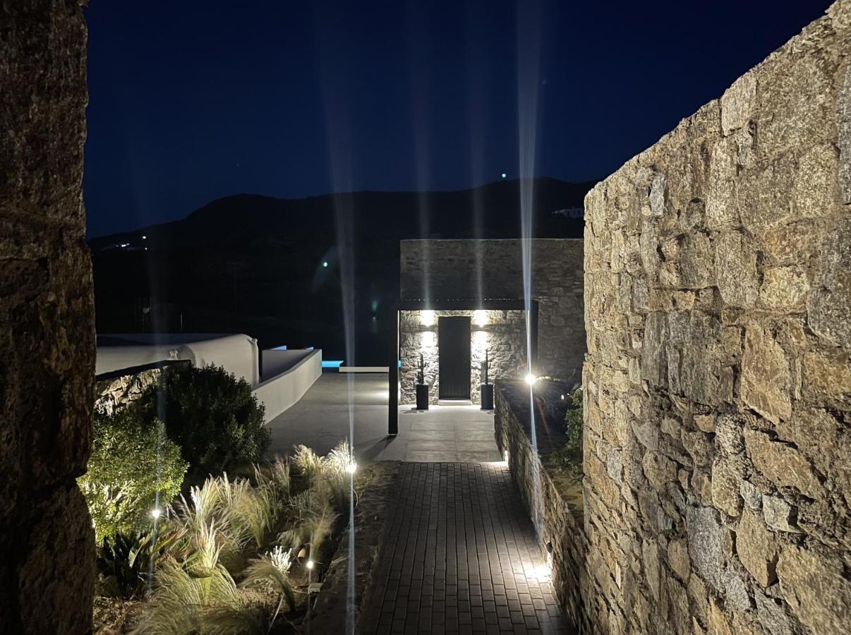 Black And White Villas Ftelia - Mykonos Mykonos Town Exterior foto